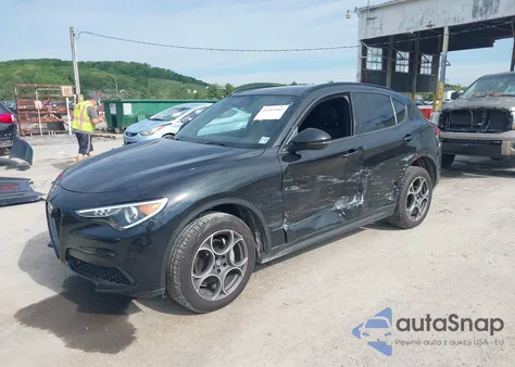 2022 Alfa Romeo Stelvio Sprint Awd from USA, damaged, VIN ZASPAKAN2N7D41472